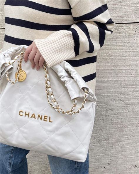 chanel 22 bag white|chanel 22 bag price.